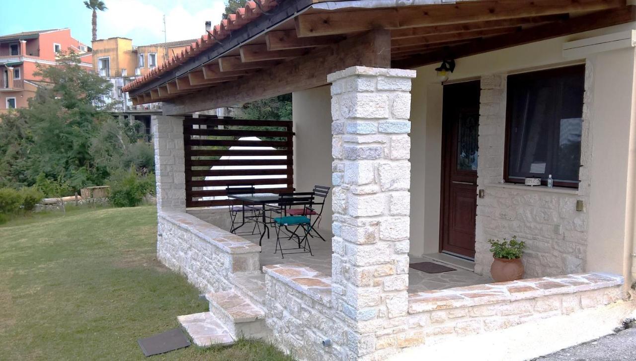 Stone Studio In Nature With View To Corfu Town! Evropouloi Экстерьер фото